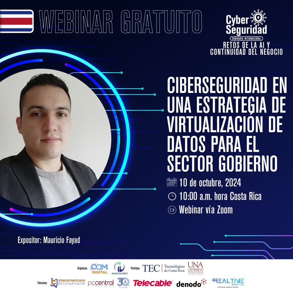 Ciberseguridad en una estrategia de virtualización de datos