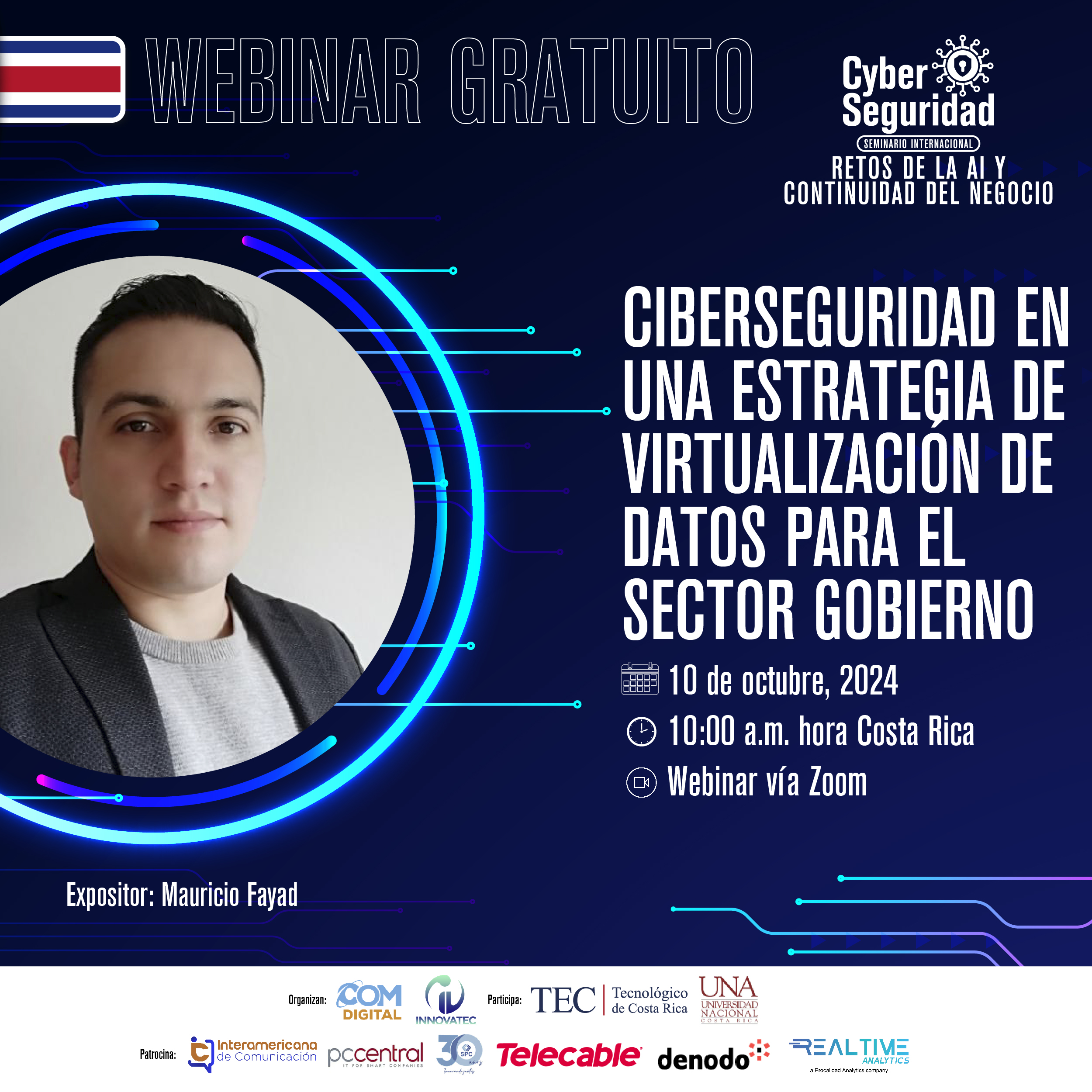 Ciberseguridad en una estrategia de virtualización de datos
